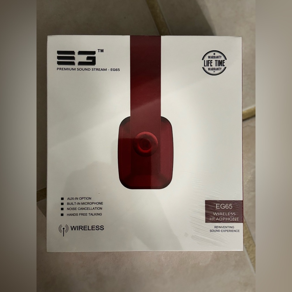 EG65 Wireless Headphones ❤️